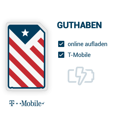T-Mobile Guthaben für die USA aufladen
